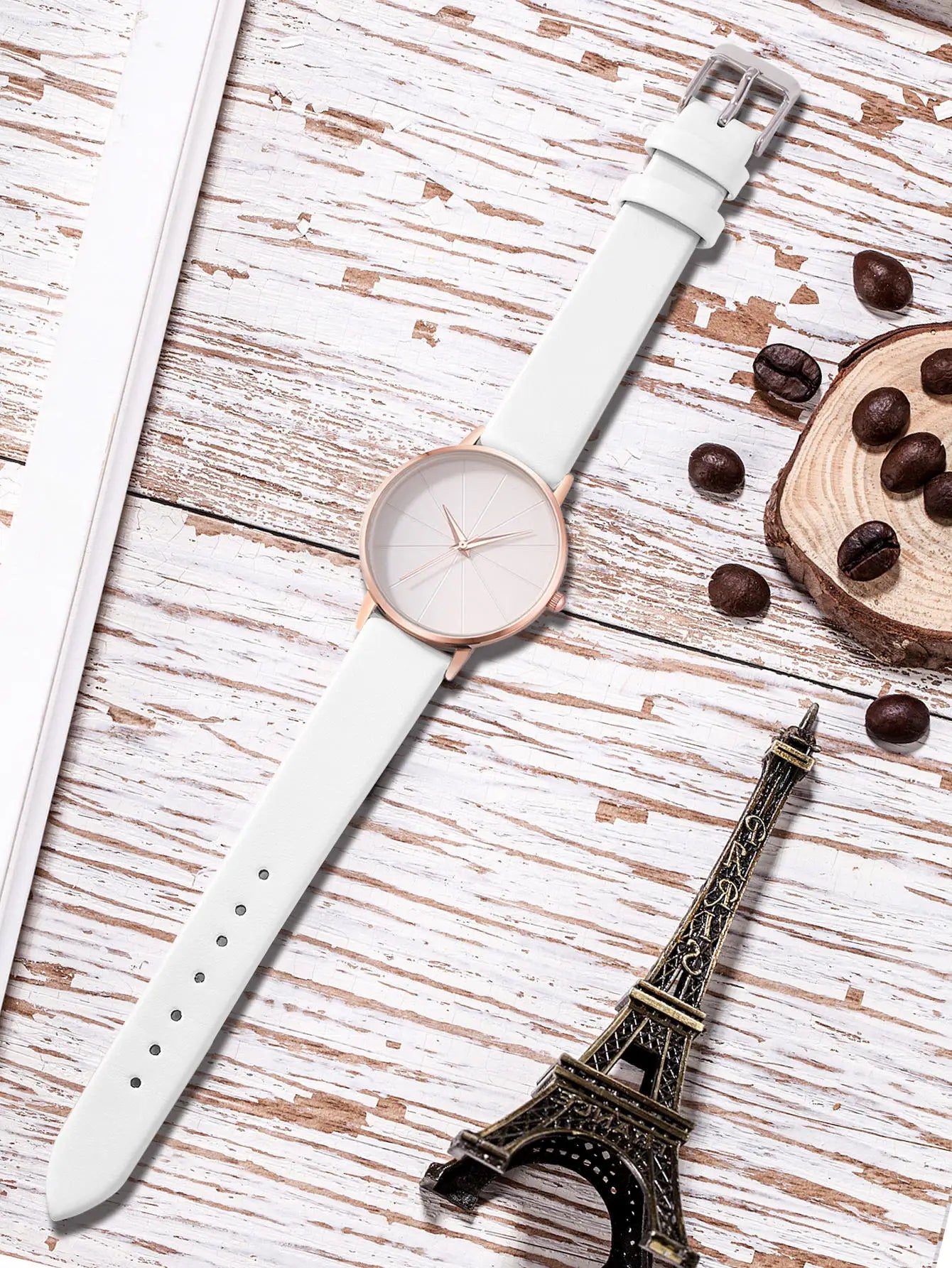 Tomi Luckyfox L15 Wholesale Women's Quartz Watches Alloy Case Clock for Ladies Leather Band Glass Dial Display Wristwatches