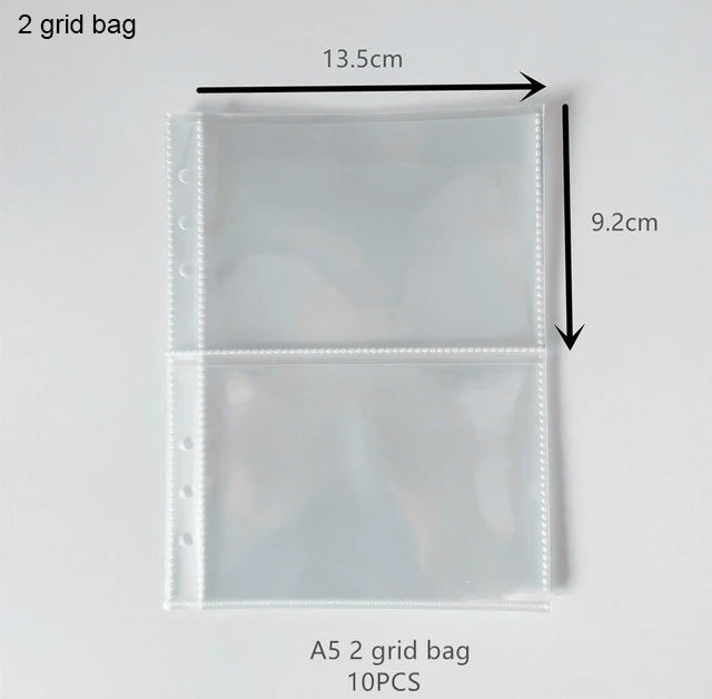 SKYSONIC A5 Binder Ring Collect Book Korea Idol Photo Organizer Journal Diary Agenda Planner Bullet Cover School Stationery
