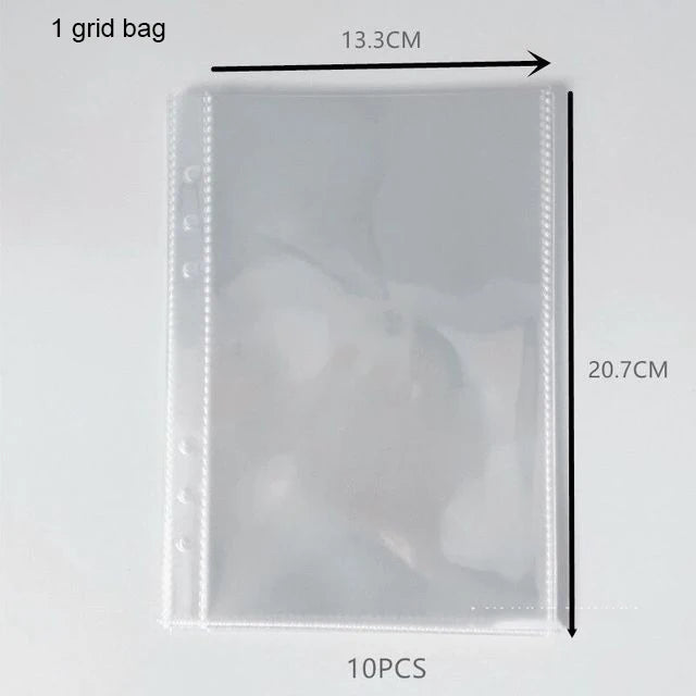 SKYSONIC A5 Binder Ring Collect Book Korea Idol Photo Organizer Journal Diary Agenda Planner Bullet Cover School Stationery