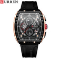 CURREN 8442 Erkek Spor Saati - Moda Tonneau Tasarım