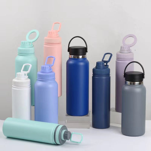 304 Paslanmaz Çelik Çift Katmanlı Termos | 18oz / 25oz / 32oz / 40oz | 7 Renk Seçeneği