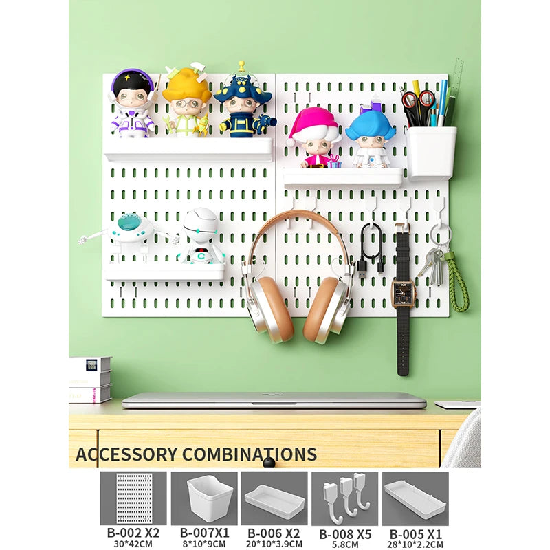 DIY Pegboard Organizasyon Seti | Duvara Monte | Mutfak Garaj Oda