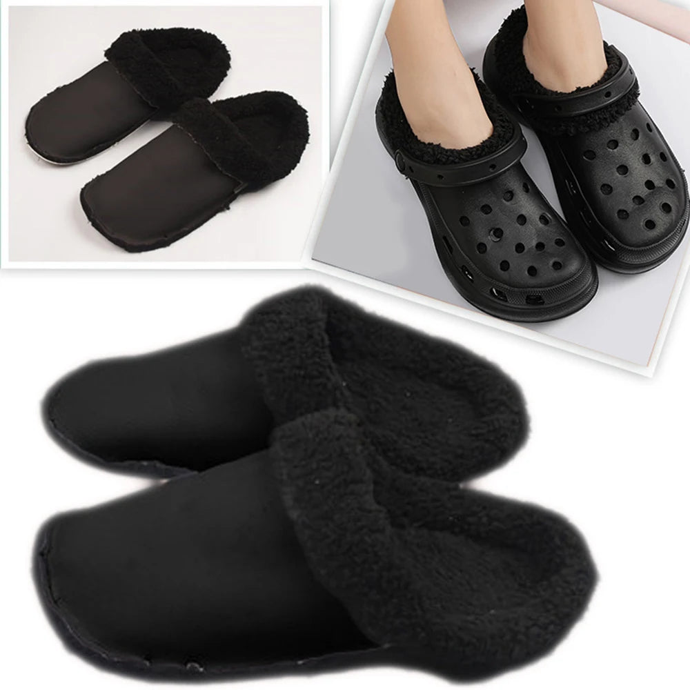 Crocs Kürk Astar | Peluş İç Taban | Kadın & Erkek | Çıkarılabilir Kış İçliği