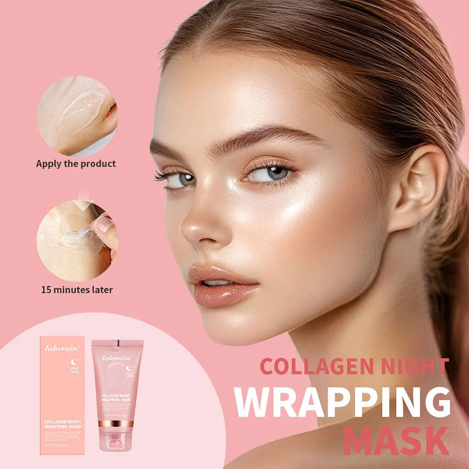 Kollajen Soyulabilir Jel Maske | Gece Bakımı | Cilt Sıkılaştırıcı Yüz Maskesi