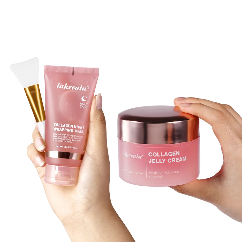 Kollajen Soyulabilir Jel Maske | Gece Bakımı | Cilt Sıkılaştırıcı Yüz Maskesi