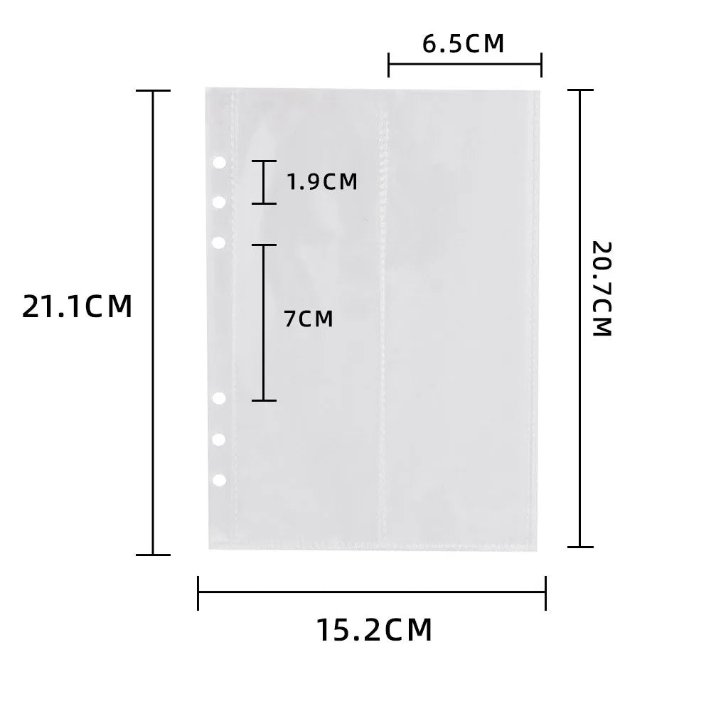 SKYSONIC A5 Binder Ring Collect Book Korea Idol Photo Organizer Journal Diary Agenda Planner Bullet Cover School Stationery