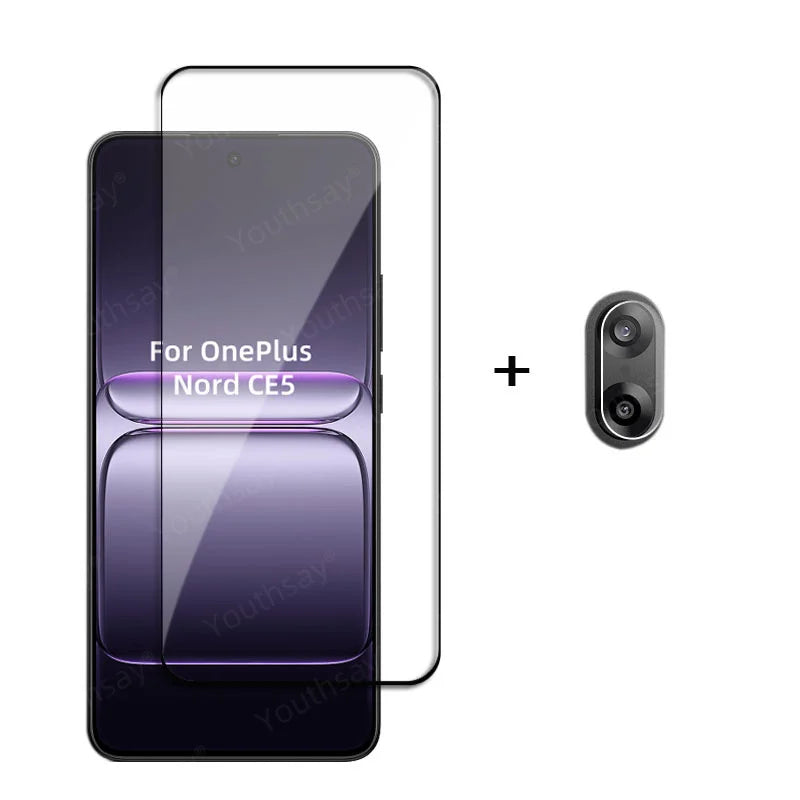 OnePlus Nord CE5 Tam Kaplama Temperli Cam Ekran Koruyucu | HD Net