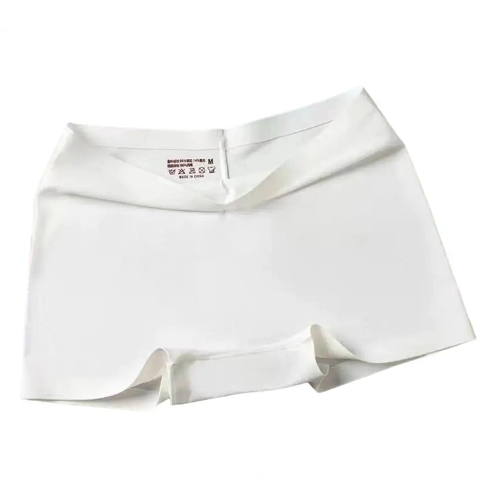 Women Safety Panties Women Safety Pants Ice Silk Shorts High Elasticity Quick Dry Mini Skirt Shorts Mid Waist Underwear 90%