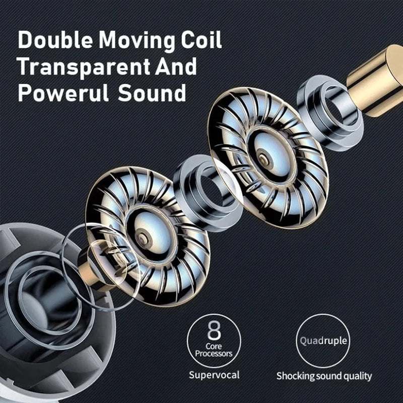 A7-Wireless Headphones - Bluetooth Headphones-Physical Noise-Canceling Headphones-Long-Lasting Battery Headphones