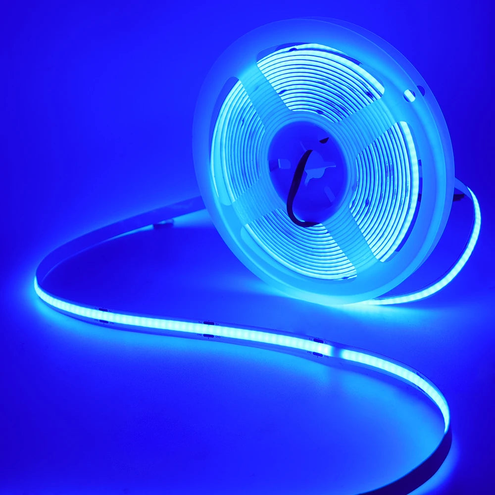 USB COB Şerit Işık 5V | 320 LED/m | Esnek Yapışkanlı Bant | TV Arka Aydınlatma