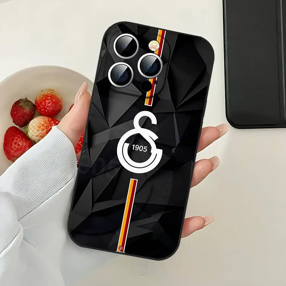 G-GalatasarayS 1905s Black Phone Case That Fits For IPhone 17,16,15,11,13,14 Pro Max,Plus,X,Xr,Xs Max,13Mini