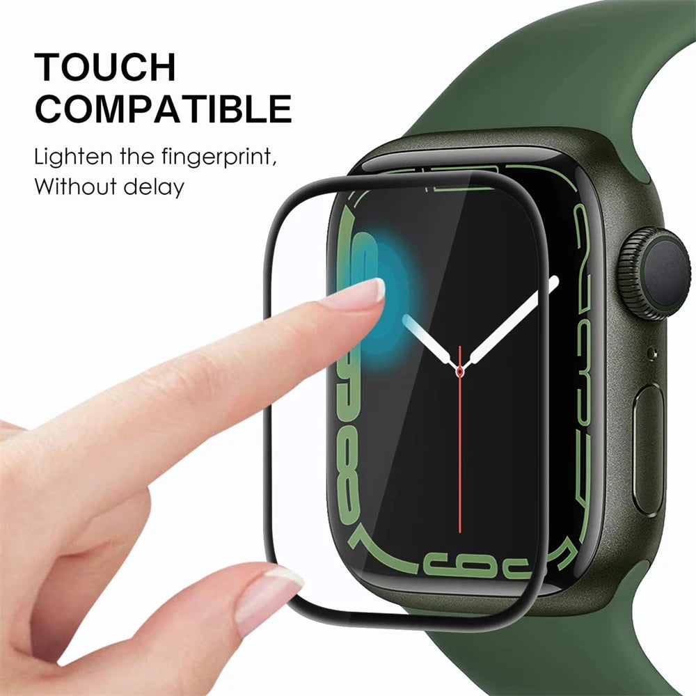 Apple Watch 10/9/8/7/6/SE Seramik Ekran Koruyucu | 5'li Set | Cam Değil