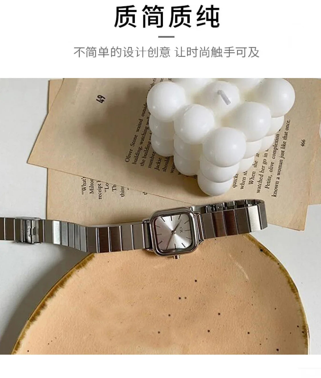 Lux Çelik Kordon Kadın Saati - Üst Marka Kuvars