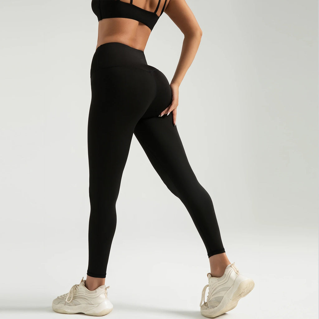 UPF50+ Hot Sale Fitness Enggings Female Full Length Leggings Running Pants Comfortable and Formfitting Yoga Pants Look Slimmer