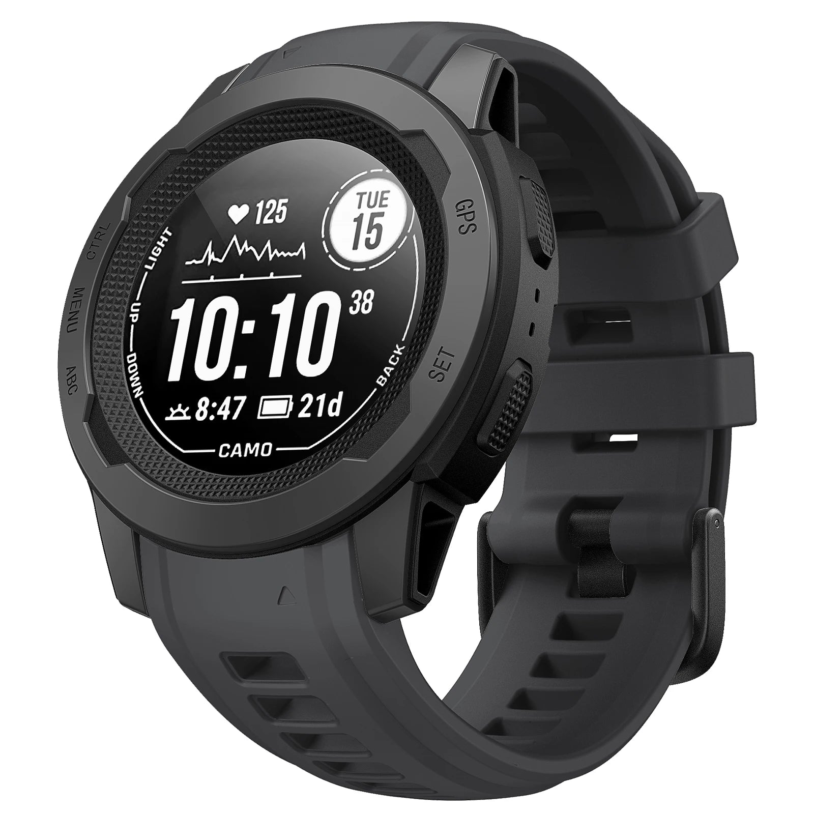Garmin Instinct 2 / 2S Yedek Kordon | Yumuşak Silikon | 20mm & 22mm