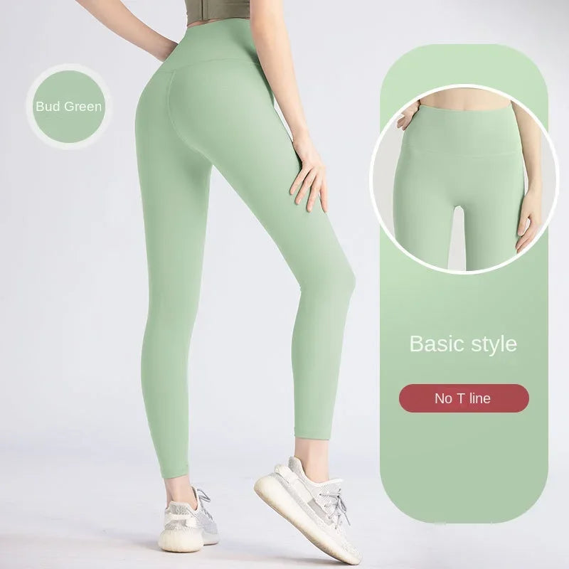 UPF50+ Hot Sale Fitness Enggings Female Full Length Leggings Running Pants Comfortable and Formfitting Yoga Pants Look Slimmer