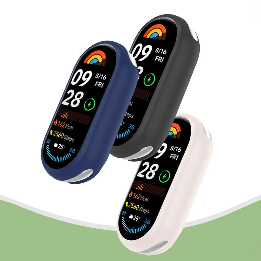 Xiaomi Mi Band 10 NFC Silikon Koruyucu Kılıf | Darbe Emici | Aksesuar