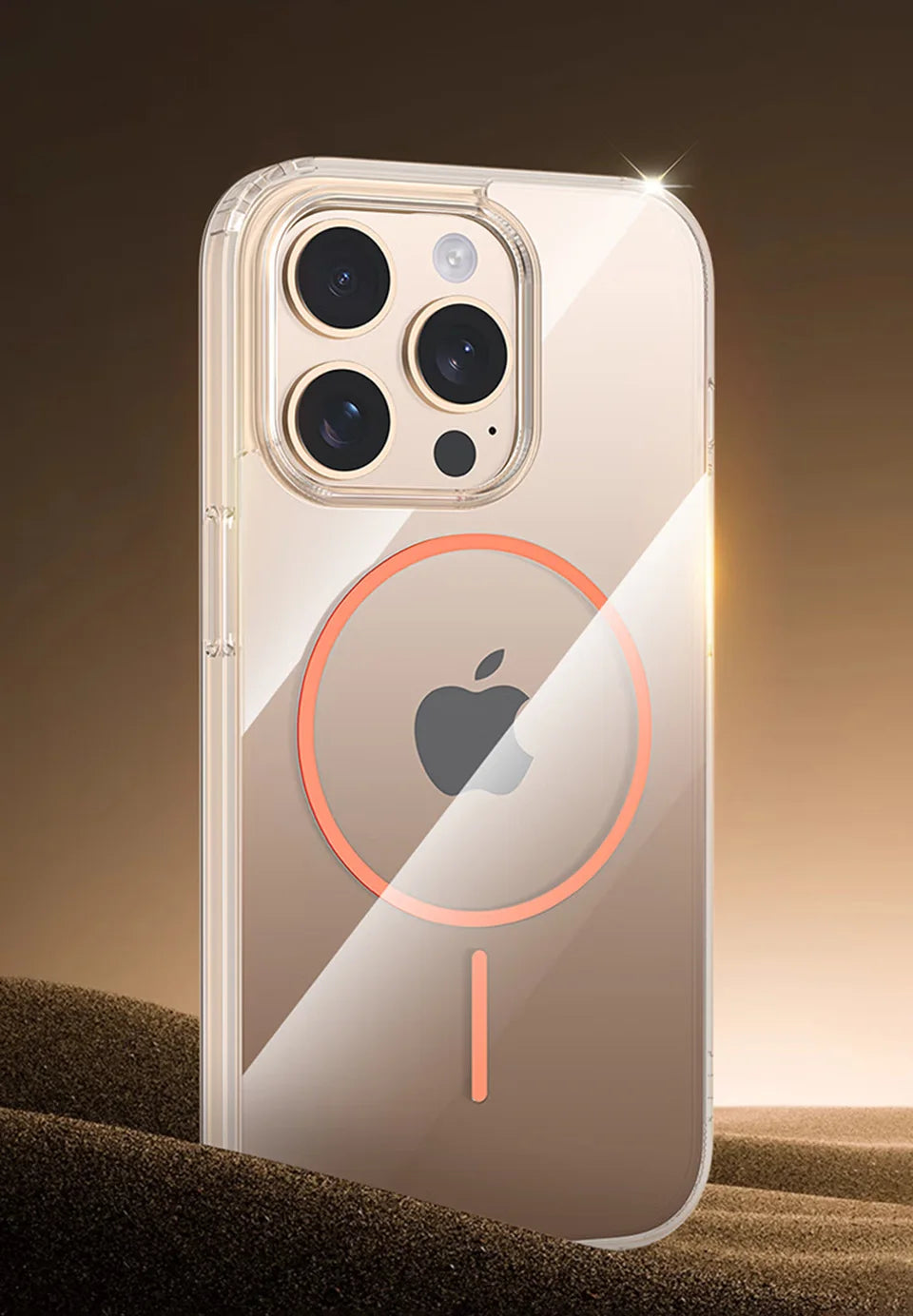 iPhone 17-11 Serisi MagSafe Uyumlu Şeffaf Manyetik Kılıf | Kablosuz Şarj