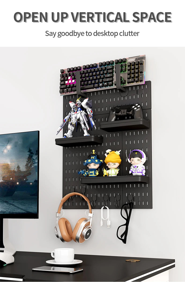 DIY Pegboard Organizasyon Seti | Duvara Monte | Mutfak Garaj Oda