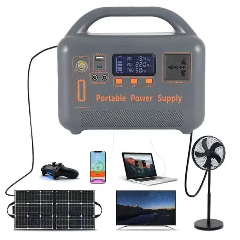 400W Taşınabilir Güç İstasyonu | 220V LiFePO4 | Kamp & Acil Durum