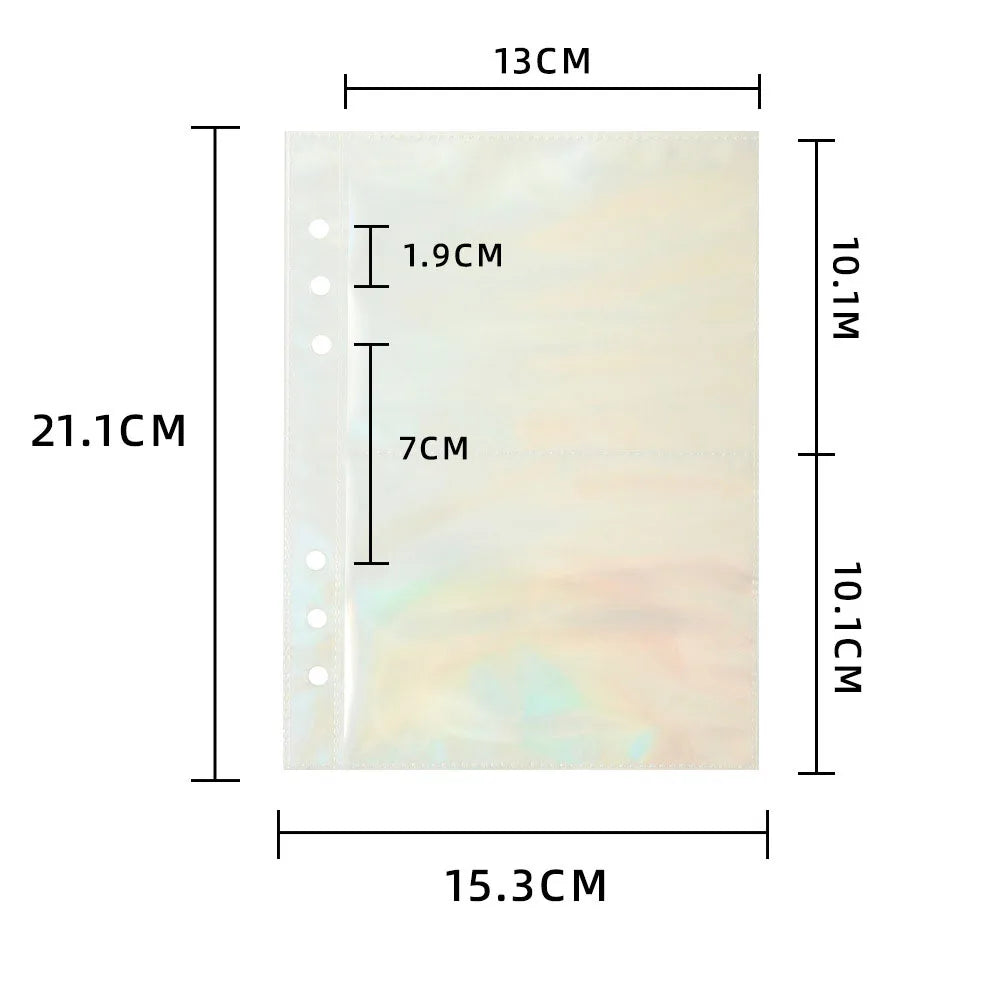 SKYSONIC A5 Binder Ring Collect Book Korea Idol Photo Organizer Journal Diary Agenda Planner Bullet Cover School Stationery
