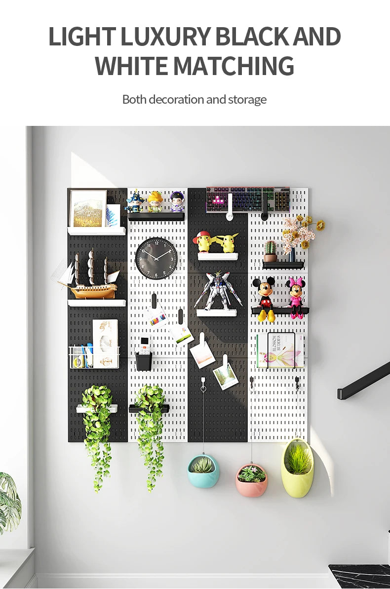 DIY Pegboard Organizasyon Seti | Duvara Monte | Mutfak Garaj Oda
