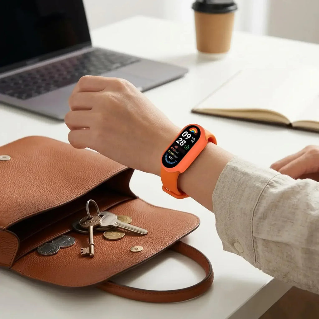 Xiaomi Mi Band 10 NFC Silikon Koruyucu Kılıf | Darbe Emici | Aksesuar