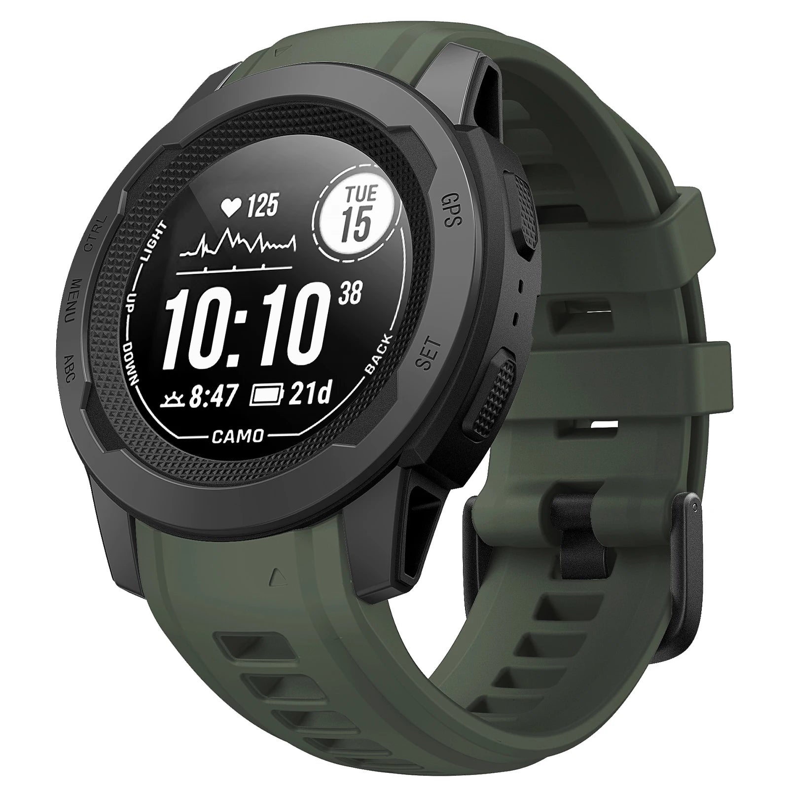 Garmin Instinct 2 / 2S Yedek Kordon | Yumuşak Silikon | 20mm & 22mm