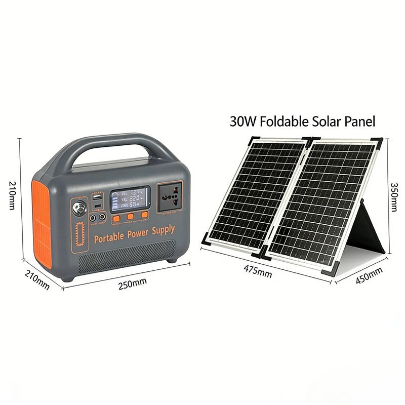 400W Taşınabilir Güç İstasyonu | 220V LiFePO4 | Kamp & Acil Durum