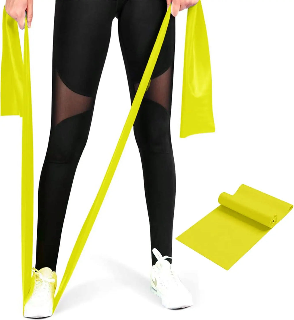 2/3/4/6 Pcs Yoga Resistance Bands: TPE Elastic Stretch Bands for Physical Therapy,Fitness,Yoga,Pilates,Rehabilitation & Strench