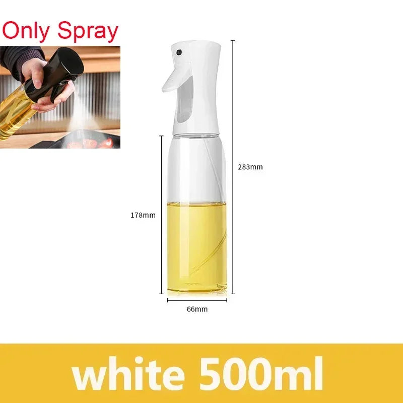 2'si 1 Arada Yağ Sprey Şişesi | Hava Fritöz | Zeytinyağı Dispenseri