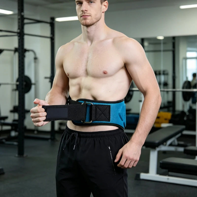 1pcs Sports Waist Support Weightlifting Belt Bodybuilding Musculation Gym Belt Fitness Waist Support Sports Dumbell Powerlifting