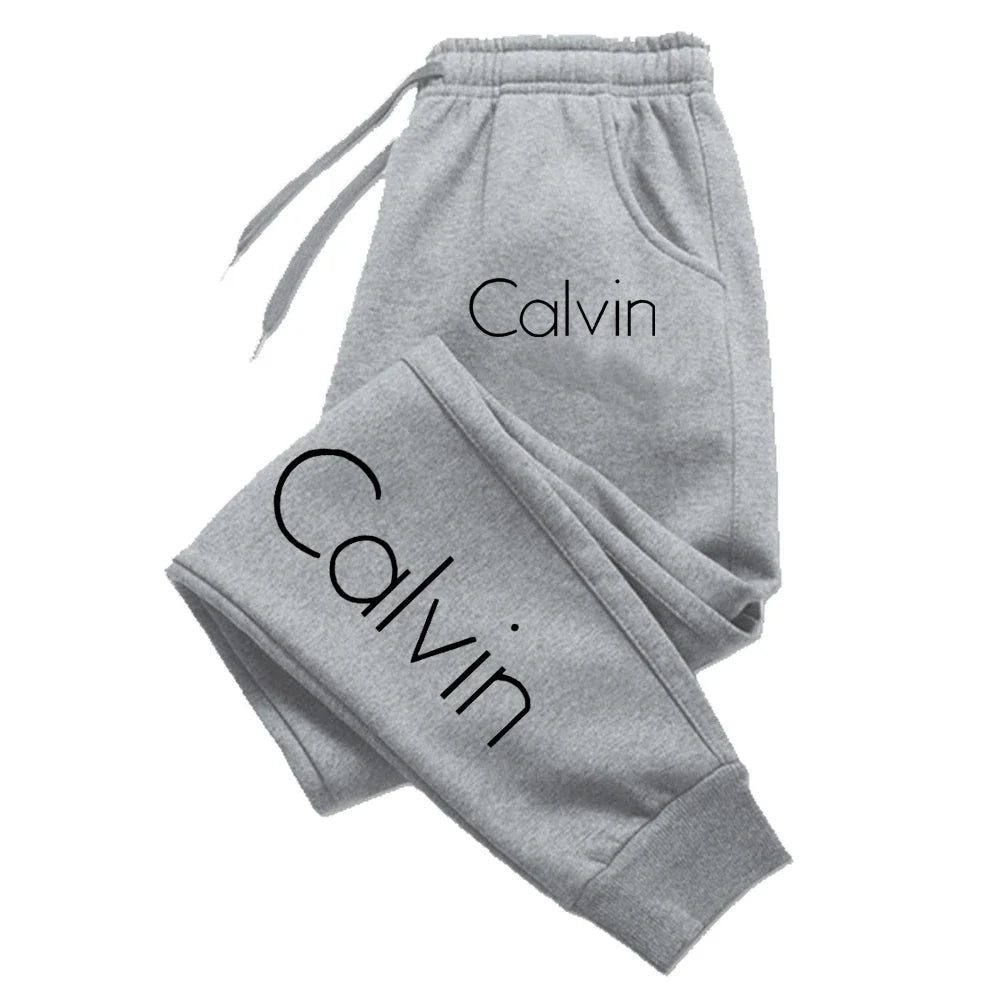 Erkek Spor Koşu Pantolon - Baskılı Casual Eşofman Altı
