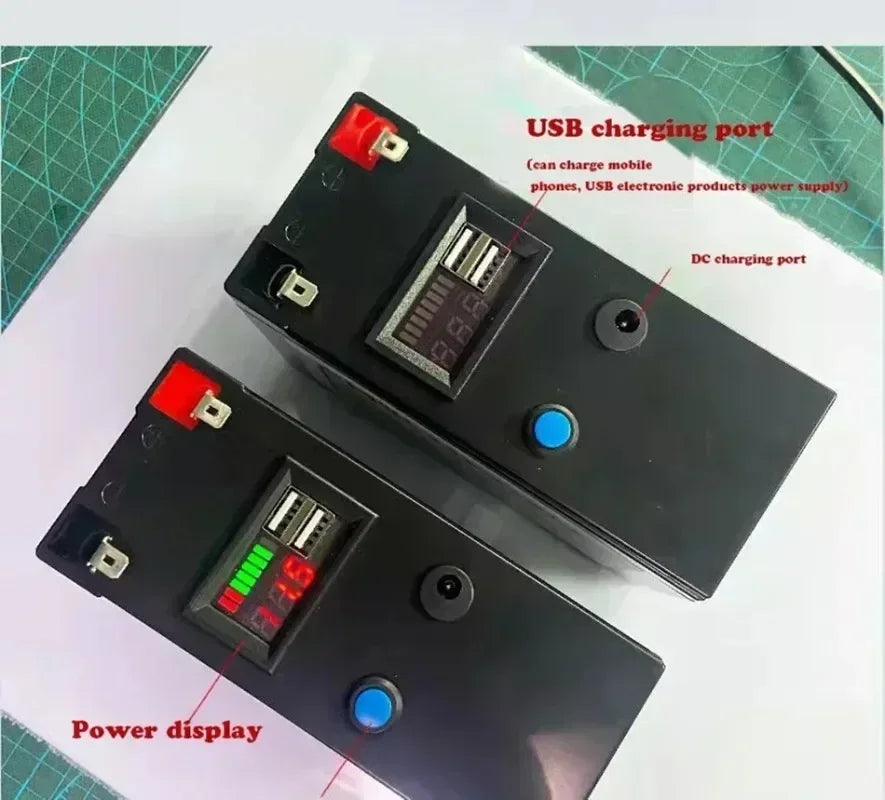 12V 30Ah Lityum Pil Paketi | Solar & Elektrikli Araç | 18650 Şarjlı