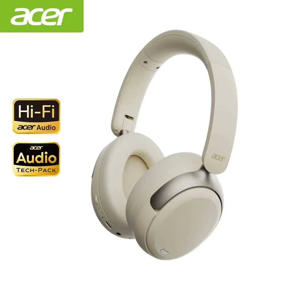 Acer OHR516 ANC Kablosuz Kulaklık | Hi-Res | 40mm Sürücü | Bluetooth