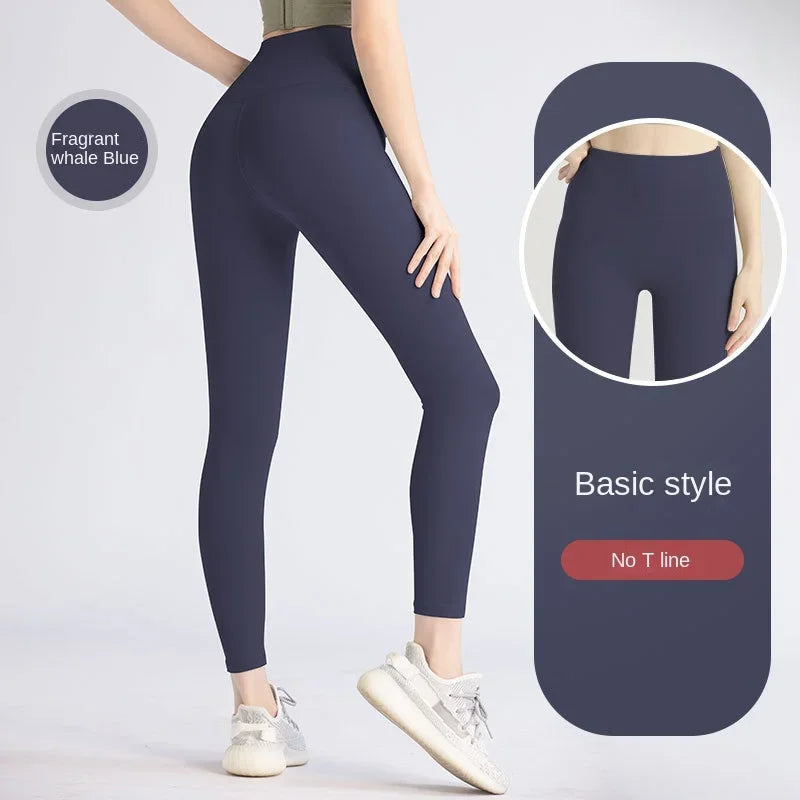 UPF50+ Hot Sale Fitness Enggings Female Full Length Leggings Running Pants Comfortable and Formfitting Yoga Pants Look Slimmer