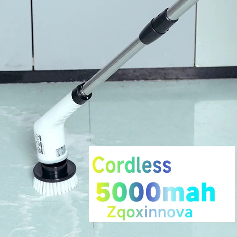 Şarjlı Çok Amaçlı Elektrikli Temizlik Fırçası | 5-in-1 & 7-in-1 | Banyo Mutfak