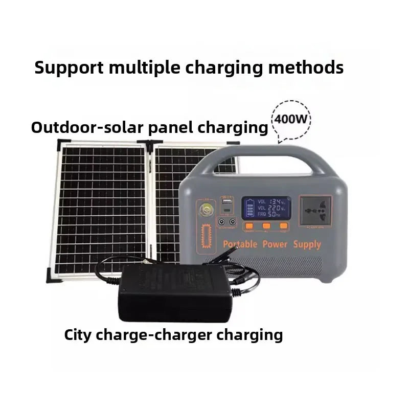 400W Taşınabilir Güç İstasyonu | 220V LiFePO4 | Kamp & Acil Durum