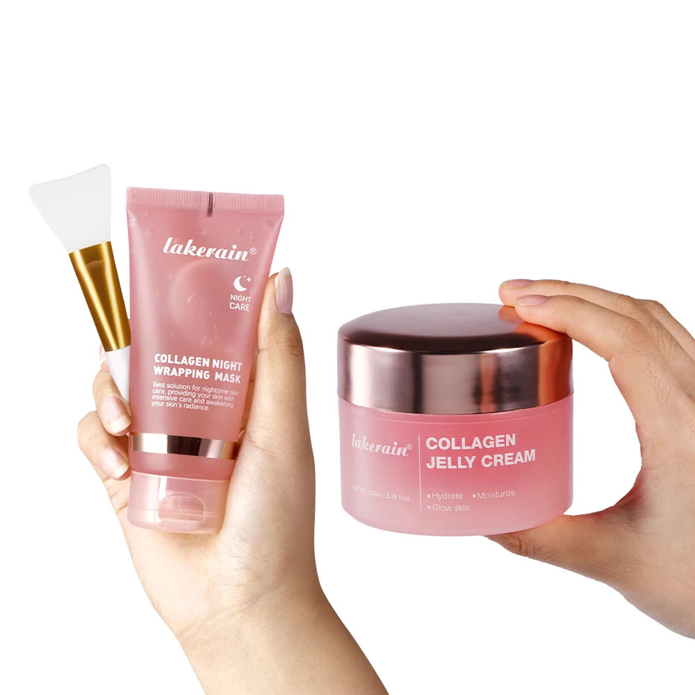 Kollajen Soyulabilir Jel Maske | Gece Bakımı | Cilt Sıkılaştırıcı Yüz Maskesi