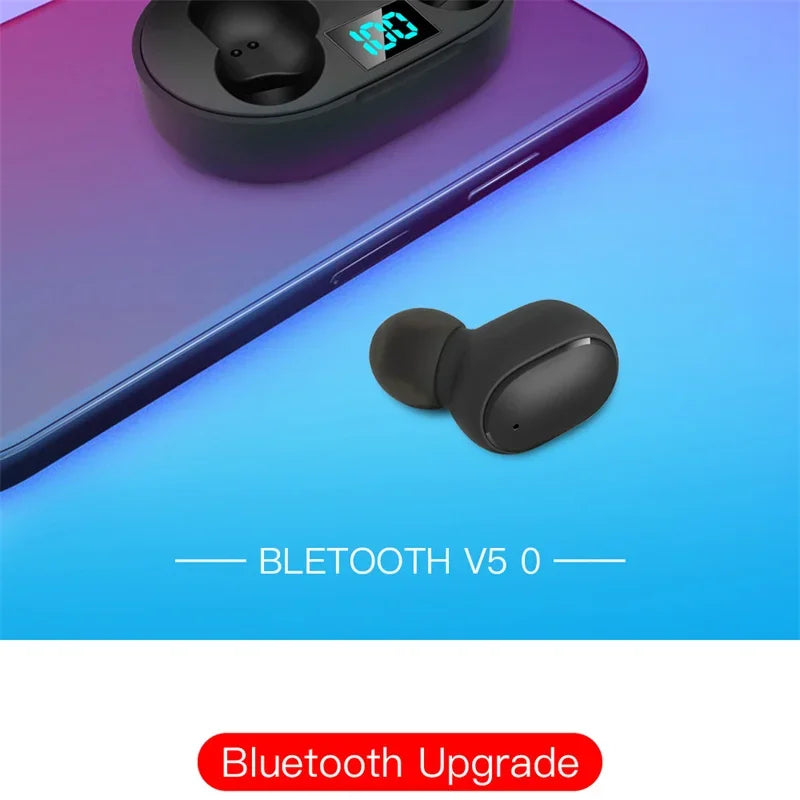 E6S TWS Dijital Göstergeli Bluetooth Kulaklık | Gürültü Engelleme | Mikrofon