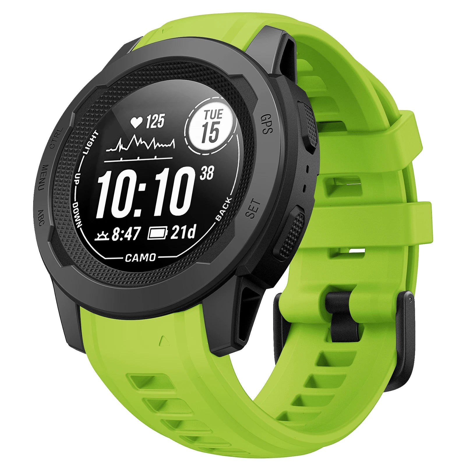 Garmin Instinct 2 / 2S Yedek Kordon | Yumuşak Silikon | 20mm & 22mm