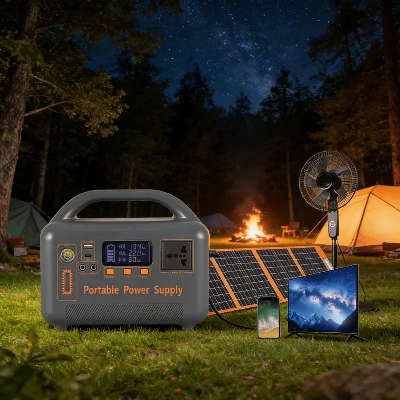 400W Taşınabilir Güç İstasyonu | 220V LiFePO4 | Kamp & Acil Durum