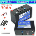 12V 30Ah Lityum Pil Paketi | Solar & Elektrikli Araç | 18650 Şarjlı