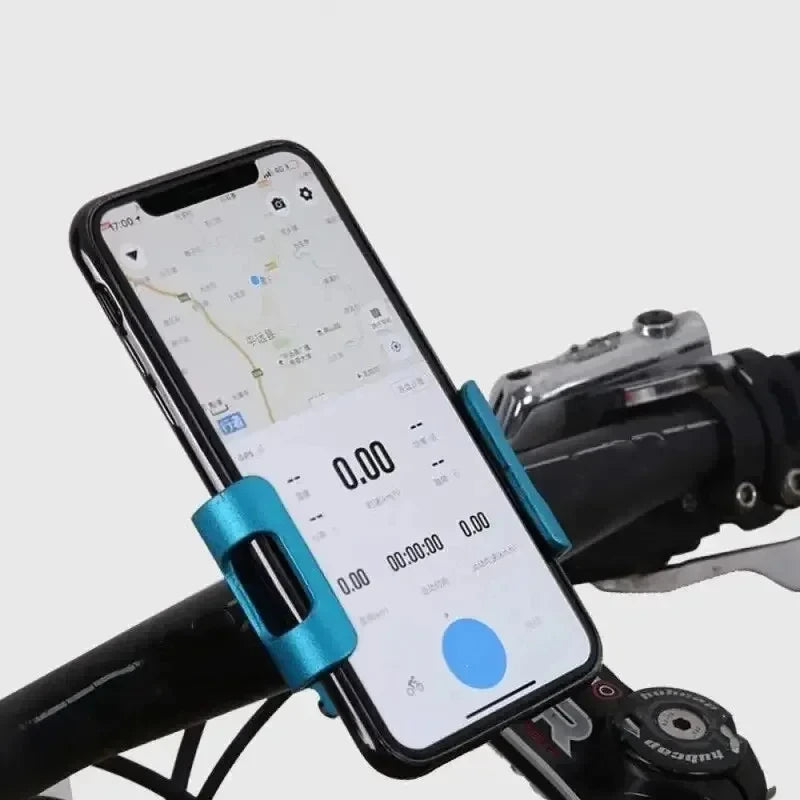 Metal Motosiklet & Bisiklet Telefon Tutucu | Alüminyum | GPS | 360° Döner | Evrensel