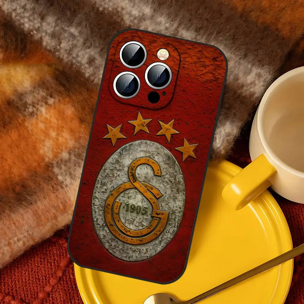 G-GalatasarayS 1905s Black Phone Case That Fits For IPhone 17,16,15,11,13,14 Pro Max,Plus,X,Xr,Xs Max,13Mini