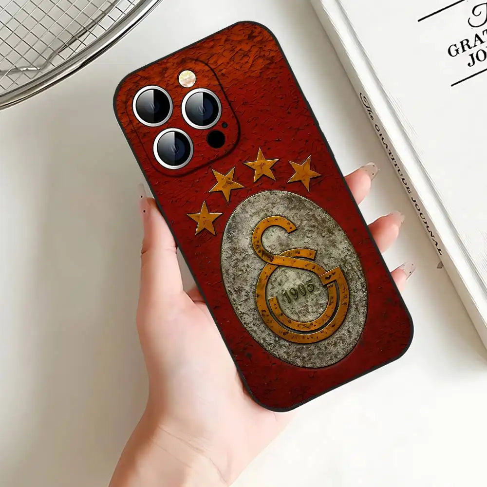 G-GalatasarayS 1905s Black Phone Case That Fits For IPhone 17,16,15,11,13,14 Pro Max,Plus,X,Xr,Xs Max,13Mini