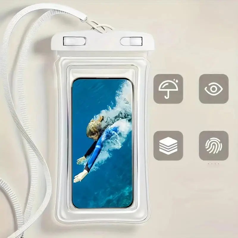 Su Geçirmez Telefon Kılıfı | Yüzme & Dalış & Su Sporları | Dokunmatik Ekran