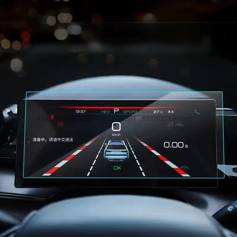 BYD Seal 15.6 inç GPS Navigasyon Temperli Cam Ekran Koruyucu | 2023