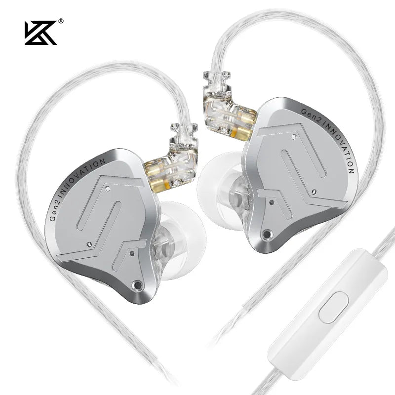 KZ ZSN Pro 2 Hibrit Sürücülü Metal Kulak İçi Kulaklık | HiFi Bas
