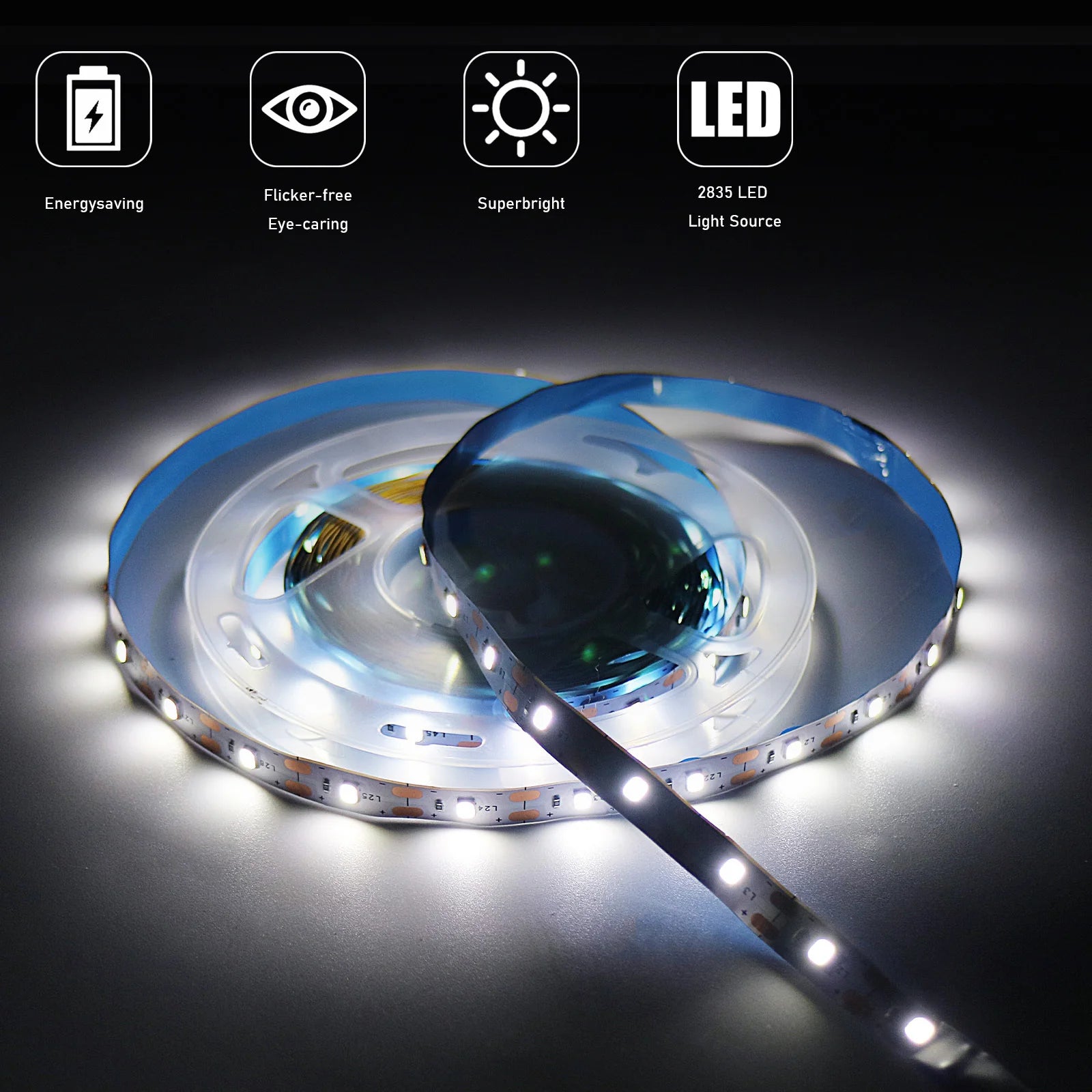 USB LED Strip Light | 1-5m | TV Backlight | Cabinet & Bedroom | Warm/Cool White